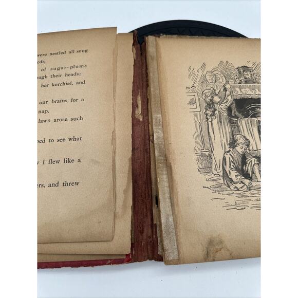 EARLY 1900'S THE NIGHT BEFORE CHRISTMAS - M.A. DONOHUE - Picture 6 of 6